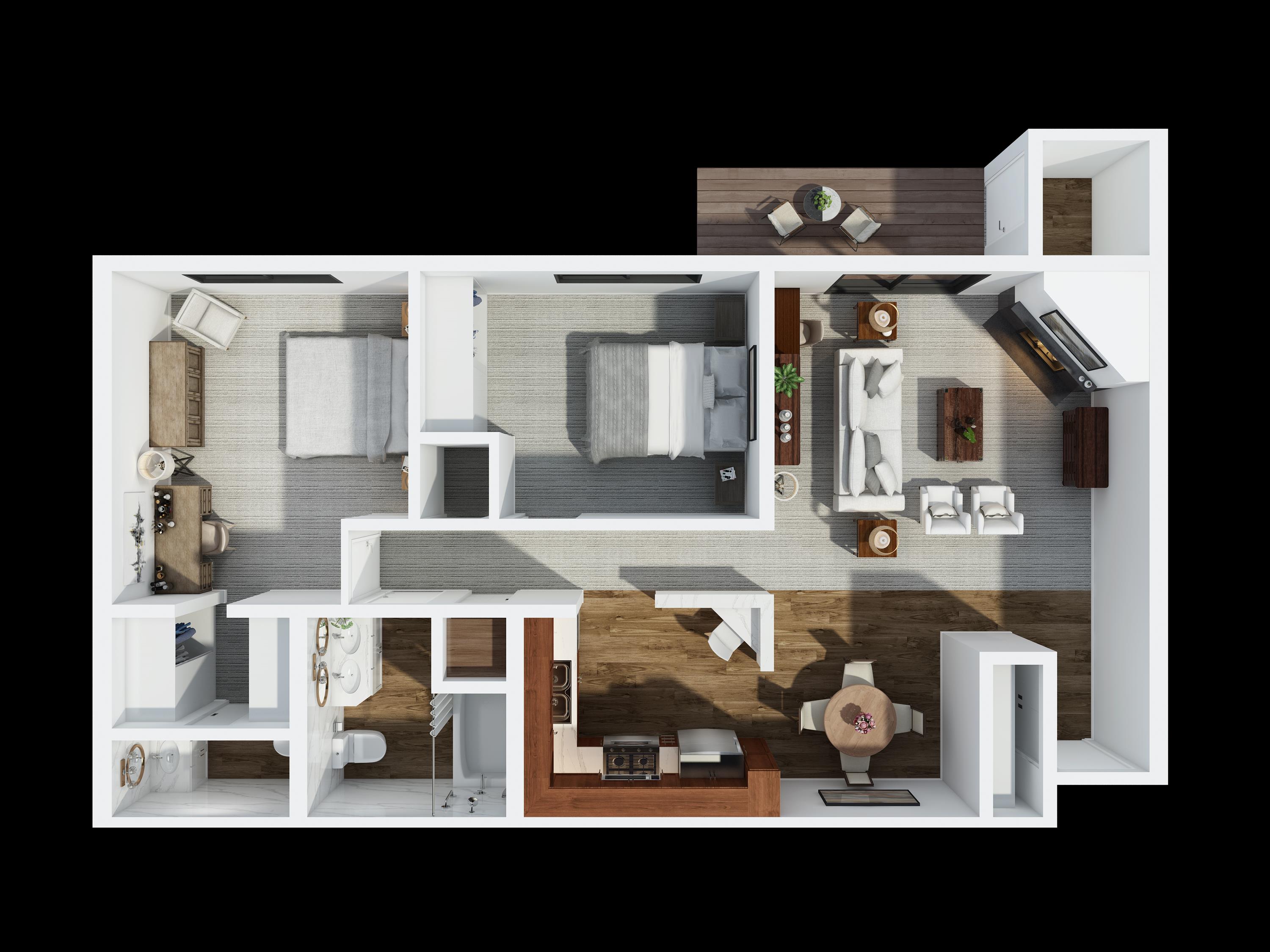 1800 Trailway Drive, Apt. 4